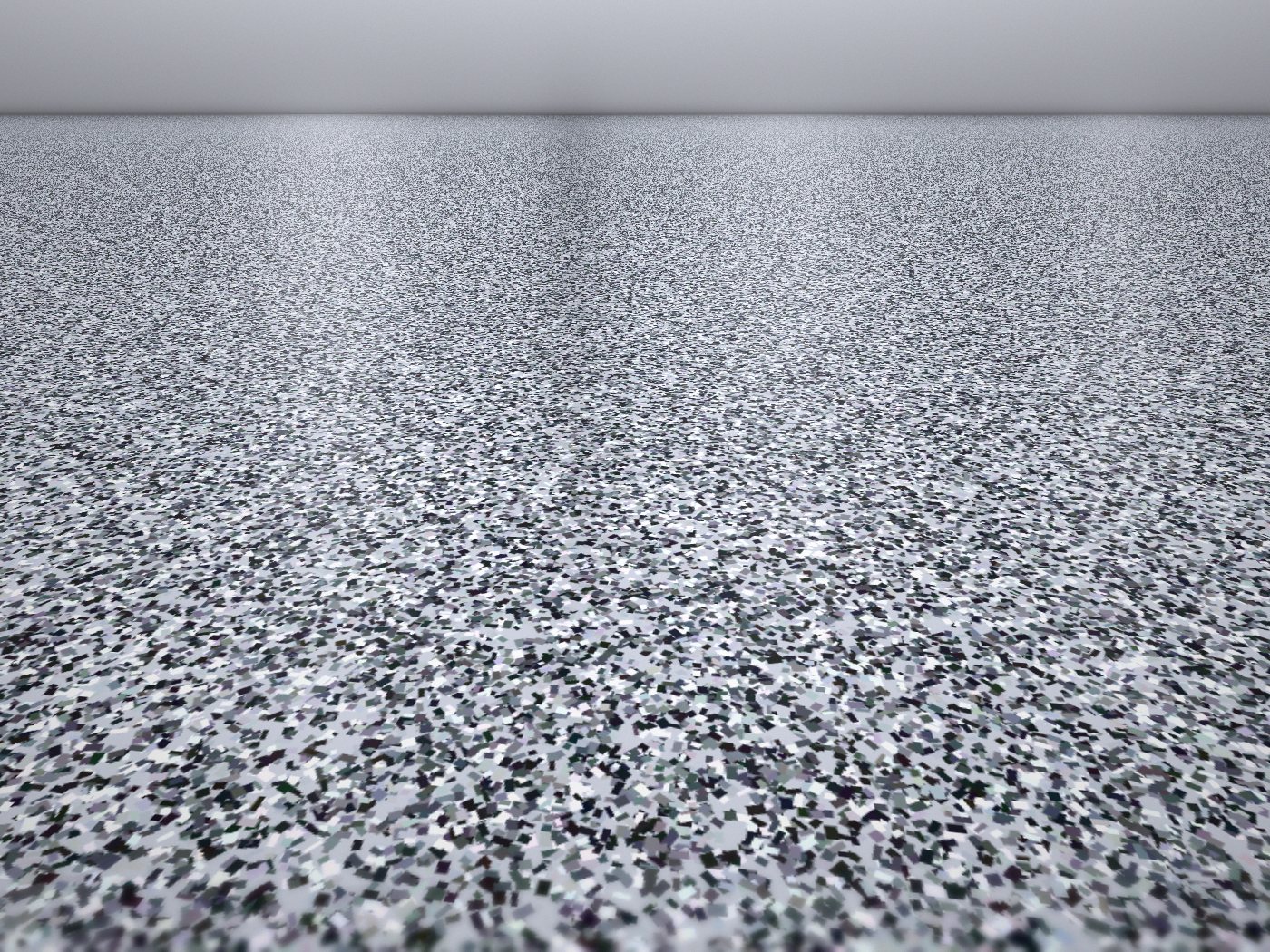 Charcoal flake basement floor coating in Dallas